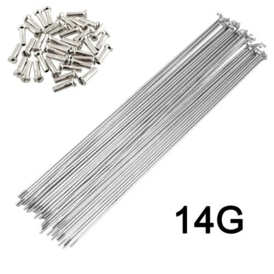 £5.96 • Buy Wheels Road Bike Stainless Steel Bicycle Spokes Cycle Spokes Spokes Nipples