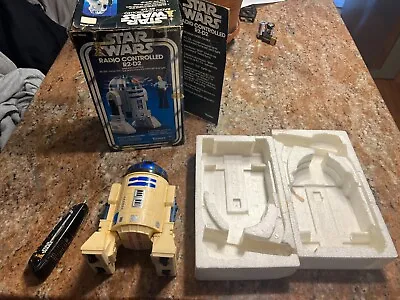 Vintage Kenner Star Wars 1978 Radio Controlled R2-d2 Complete With Box • $100