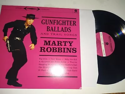 Marty Robbins - Gunfighter Ballads And Trail Songs Vinyl LP WaxTime 2015 EXC! • $17.50