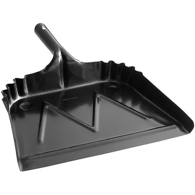 16  Heavy Duty Commercial Metal Hand Held Dust Pan Black Heavy Duty (usa Made) • $29.50