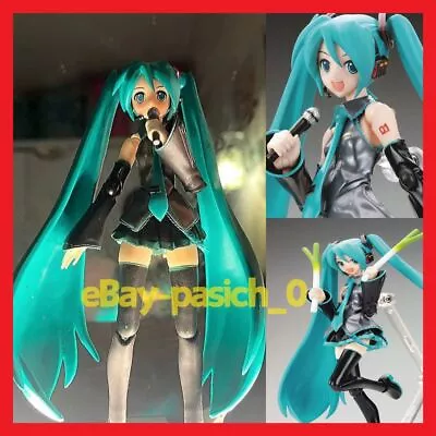 Anime FIGMA Hatsune Miku Action Figures Movable Joints Desktop Decor Gift NO BOX • $25.99