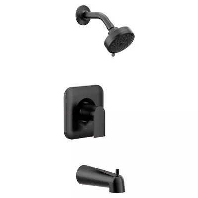 Moen T2473EPBL .1-Handle Bathtub And Shower Faucet - Black • $99.99