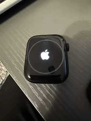 Apple Watch Series 7 45mm (Non Cellular) Midnight M/L Midnight Sport Band - Good • $175