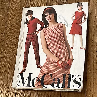 Vintage Mccall’s Sewing Pattern Counter Retail Store Book Catalog -  AUG  (1966) • $169.99