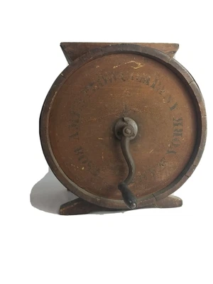$220 • Buy Antique Butter Wooden Churn, Lid, Crank Original Vintage Look