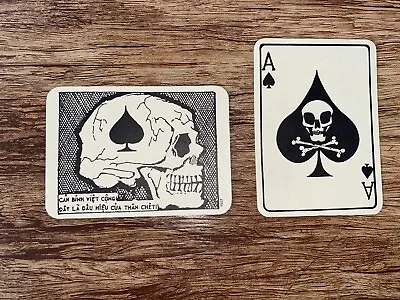 Operation Wandering Soul Vietnam War Viet Cong Death Card (Pair) • $25