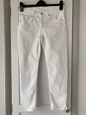 White Trousers By H&M Size 14 • £2.99