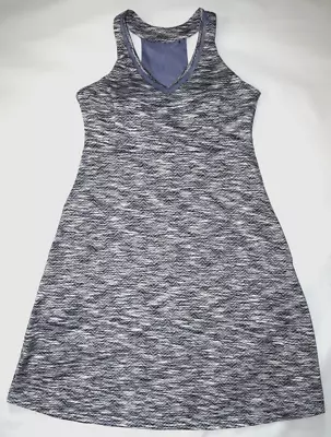 MPG MONDETTA PERFORMANCE GEAR Purple Gray Heather Sleeveless Dress Womens M • $8.99