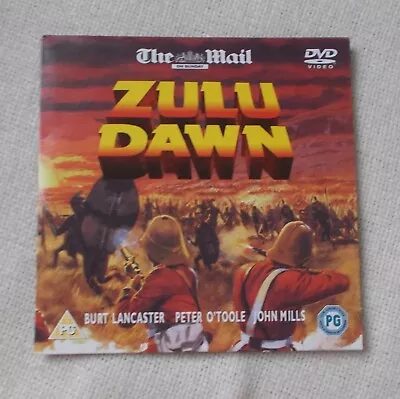 DVD - Zulu Dawn - Burt Lancaster - Newspaper Promo Disc - R2 PAL • £2.75