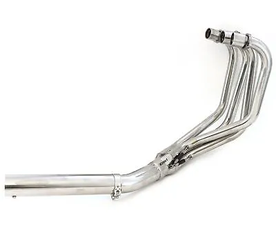 Delkevic 4-1 Cafe Racer Exhaust System Straight Muffler - Honda CB750F 75-76 • $415.99