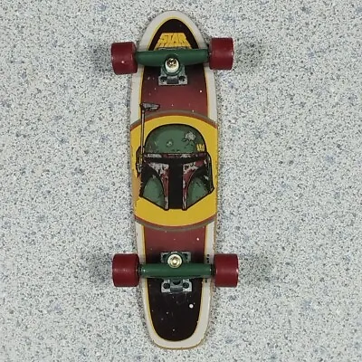 Tech Deck Santa Cruz Fingerboard Star Wars Boba Fett Cruiser Longboard Cruzer • $6.39