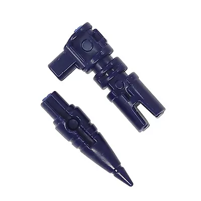 Transformers - Nonnef 5mm Pistol & Missile Weapon Parts - Dark Blue - WFC Siege • $14.99