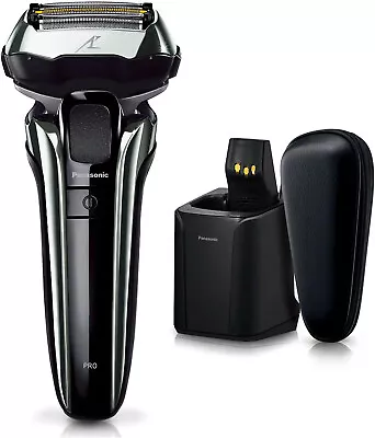 Panasonic ES-LV9W-S LAMDASH PRO Shaver 5 Blades Washable W/ Cleaning Charger • $403.29