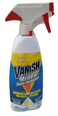 VANISH Mildew Stain Remover Bottle Full HTF Dual Action Rare Movie Prop 1994 • $18.75