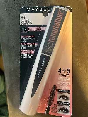 Maybelline Total Temptation Mascara(0.27fl/8.25ml) New In Packaging • $7.95