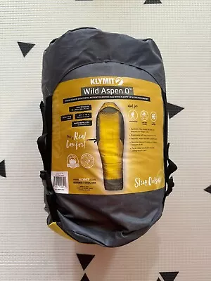 Klymit Wild Aspen 0 Degree Sleeping Bag - Brand New • $98.99
