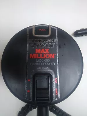 Brinkmann Q-Beam Max Million Candlepower 12V DC Handheld Spot Light Made In USA • $20