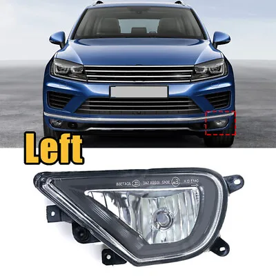 1 Pcs For Volkswagen Touareg 2016-2018 Left Front Bumper Fog Light With Bulbs • $45.54