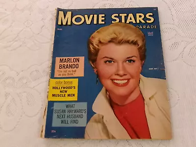 1955 Movie Stars Parade Magazine   BEEFCAKE BRIGADE   Hollywoods Muscle Men +++ • $35