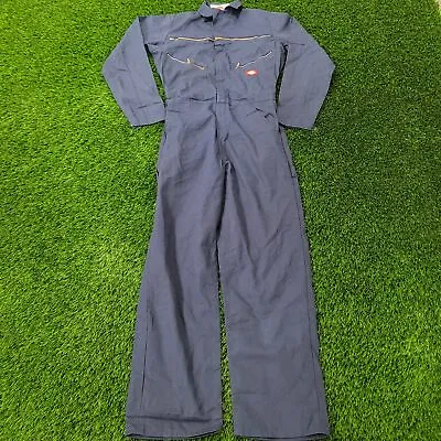 Vintage DICKIES Mechanic Coveralls Workwear Pants M/L Jumpsuit 90s Garage-Work • $96.95