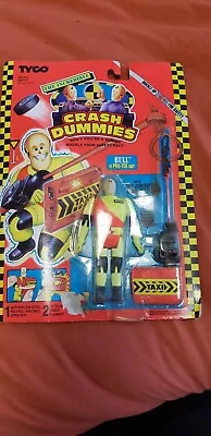 Rare Vintage 1992 Tyco Crash Test Dummies Bull In Pro-tek Suit Action Figure New • $40