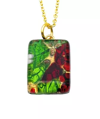 Murano Glass Pendant Handmade Glass Pendant Murano Jewellery 2cm X 1.5cm MGPP1 • £18.95