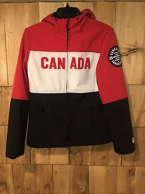 $39.99 • Buy Hudson Bay Co. Canada 2014 Olympic Women's Small Soft Shell Full Zip Jacket