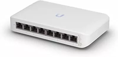 Ubiquiti USW-Lite-8-PoE | 8-Port Gigabit Switch With 4 PoE+ 802.3at Ports • $93.09