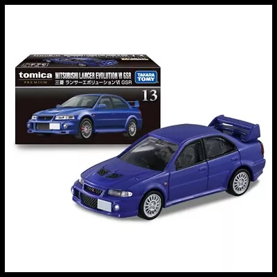 TOMICA PREMIUM 13 MITSUBISHI LANCER EVOLUTION VI GSR 1/61 TOMY EVO 2022 July B • $8.50