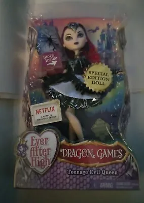 2015 New In Box Ever After High Teenage Evil Queen Special Edition Dragon Games • $44.95