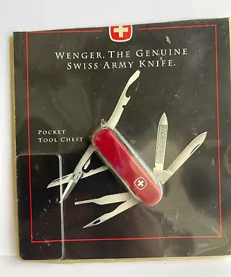 Vintage Wenger Swiss Army Knife-Pocket Tool Chest-New Old Stock • $70