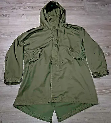 M-1951 M51 Korean War Fishtail Parka Shell Large 50s Vtg • $199.99