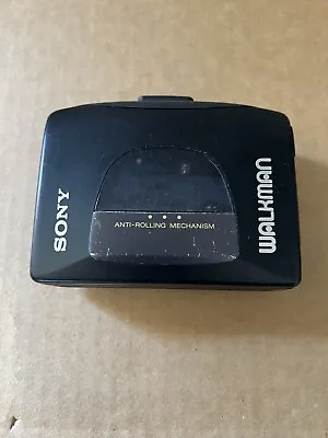 $14.95 • Buy Sony Walkman WM-EX10 Cassette Tape Player - Button Jam: Asis For Part: Semi Work
