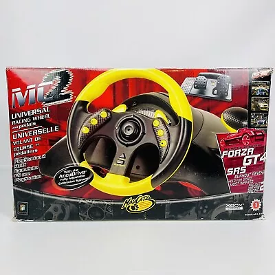 Mad Catz Universal MC2 Steering Wheel Game Controller Xbox GameCube Playstation • $72