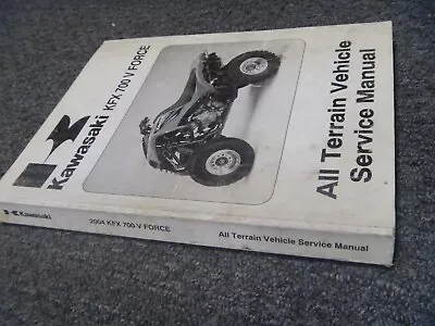 2004 Kawasaki KFX700 V Force 4-Wheel ATV Shop Service Repair Manual • $167.30