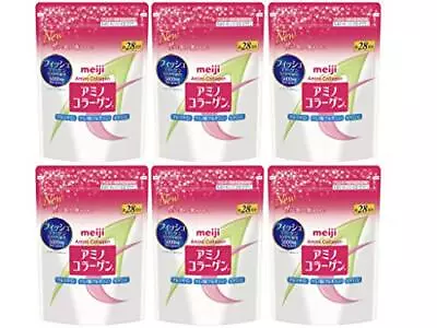 Meiji Amino Collagen Powder Refill STANDARD【6pcs ×28days (196g) 】for Beauty • $172