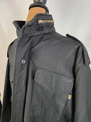 New Alpha Industries Jacket Large Tall Black Cold Weather Field Coat Military • $89.99