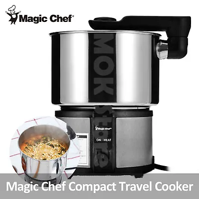 Magic Chef MEK-1300S Electric Multi Mini Cooker 1.3L Compact Travel 110V-240V • $65