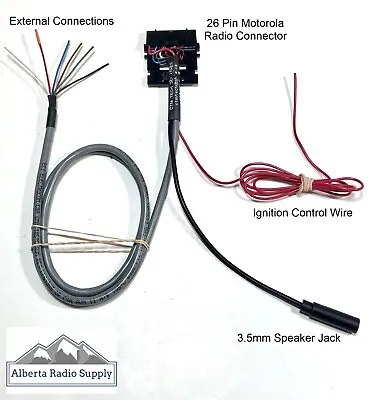 Accessory Cable For Motorola XPR4550 XPR5550 XPR4350 XPR5350 DM4600 DM4601 TRBO • $32.51