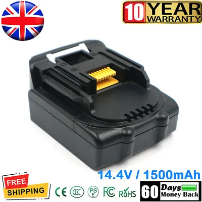 For Original Makita 14.4V 1500mAh Li-ion Battery BL1430 BL1415 194066-1 194065-3 • £22.90