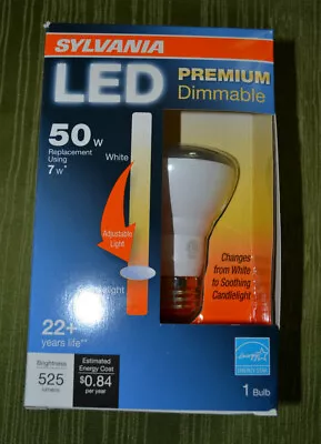 Sylvania LED 7W Premium Dimmable Flood R20 Light Bulb - 50W Equivalent • $6.99