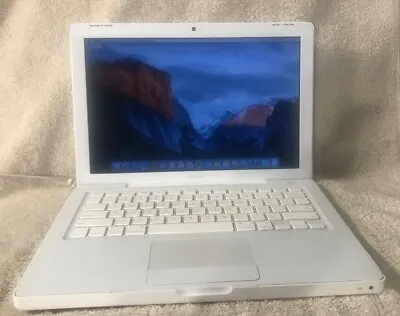 Apple MacBook 2.13GHz C2D 2GB RAM 160GB HD Good Battery El Capitan MC240LL/A • $109.99