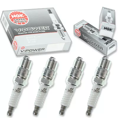 4pcs Mercruiser 898 200 NGK V-Power Spark Plugs Stern Drive 8 Cyl Chevrolet Fy • $23.33