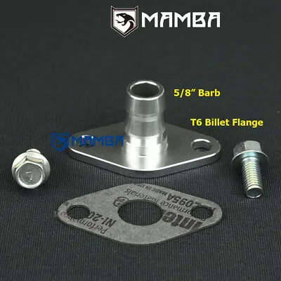 5/8  Barb Oil Pan Turbo Oil Return Drain Flange For TOYOTA 1JZ 1JZGTE VVTI CT15B • $69.58