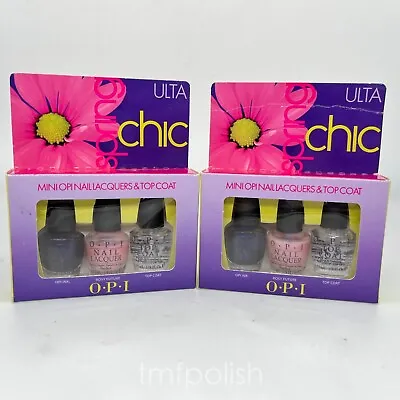 Bundle Of 2 New In Box OPI Spring Chic Mini Nail Polish Sets • $10