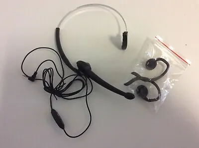 GENUINE MITEL AASTRA T171 Headset OpenPhone 27 Inc Left & Right Over Ear Clips • £10.95