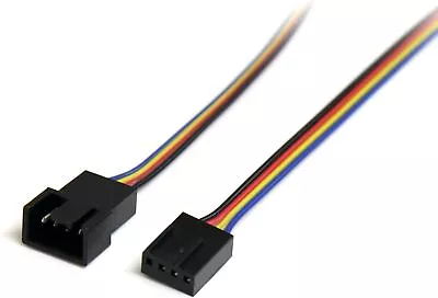 StarTech.com 12in 4 Pin Fan Power Extension Cable - M/F - Fan Power Extension C • £5.41