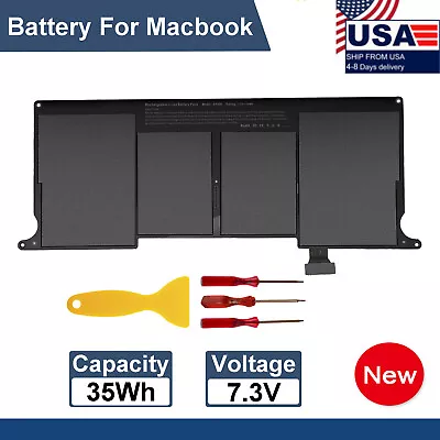 A1406 A1495 Battery For MacBook Air 11  A1370 Mid 2011 A1465 Mid 2012-2014 35Wh • $23.89
