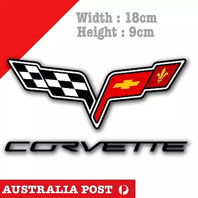 Chevrolet Corvette C6 Logo Sticker • $7