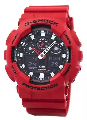 Casio G-Shock GA-100B-4A Shock Resistant Alarm World Time Timer 200M Mens Watch • $178.30